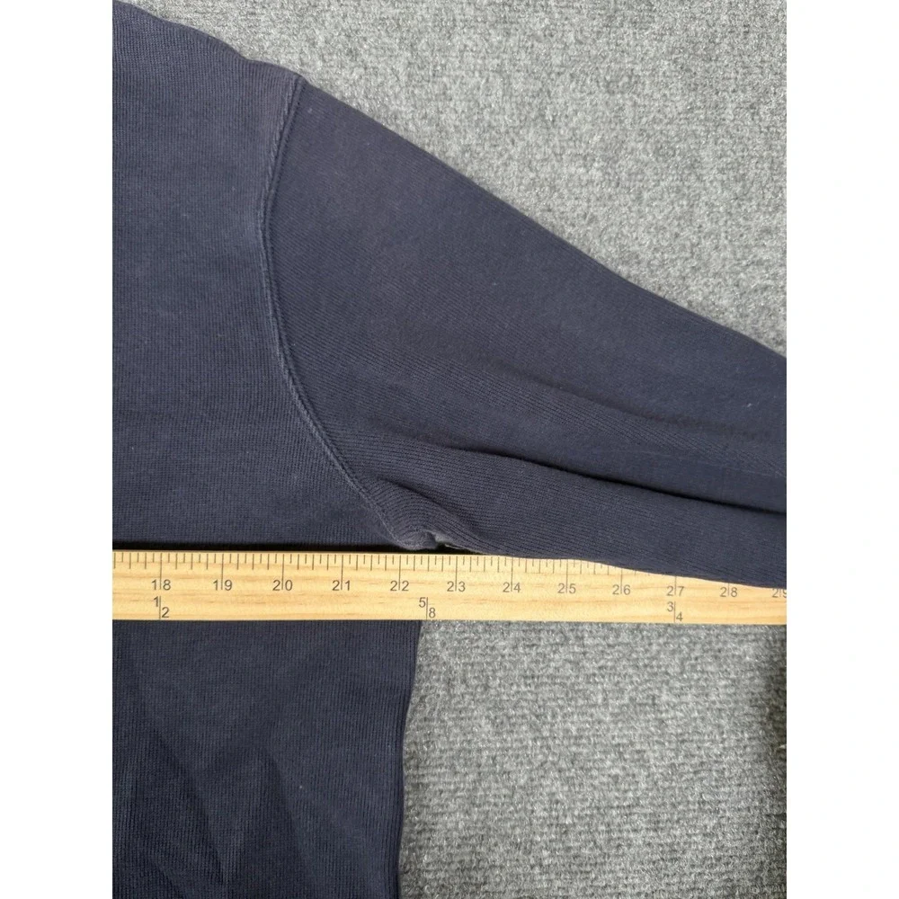Polo Ralph Lauren Sweater‎ Mens Medium Navy Blue 1/4 Zip Pullover